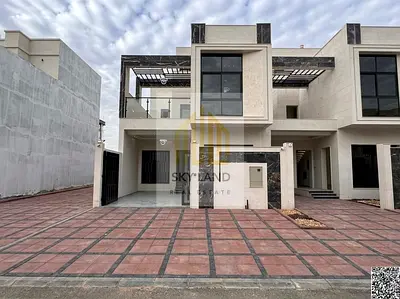 For sale: Modern design, ground floor, first floor, and roof with super deluxe finishes, including registration and ownership fees.