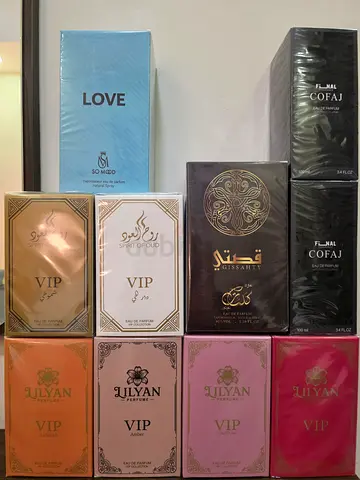 Collection of perfumes