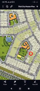 Land for sale in Telal City with an area of 5100 sq ft. Freehold ownership for all nationalities. Gr