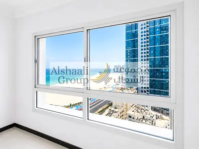 SPACIOUS 2BHK FLATS FOR RENT IN AL SHAALI TOWER, AJMAN CORNICHE, DIRECT FROM THE OWNER ( NO COMMISS