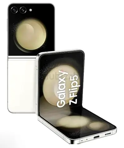 SAMSUNG Galaxy Z Flip 5 Dual SIM Cream 8GB RAM 256GB 5G - International Version, cream