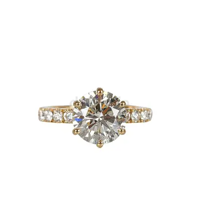 New 3,25 natural GIA Diamond ring