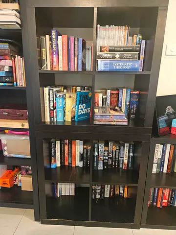2 X IKEA Kallax shelving Units