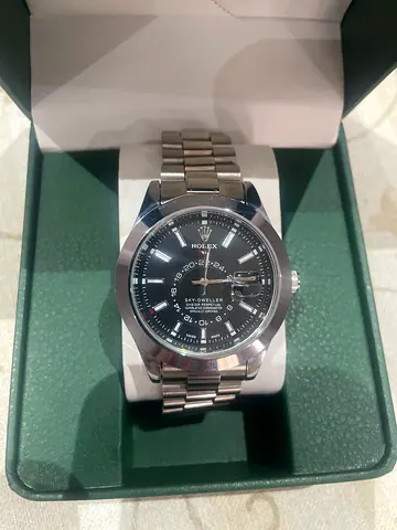 Rolex Oyster Perpetual Explorer-style Mens Stainless Steel Watch (Box Included)