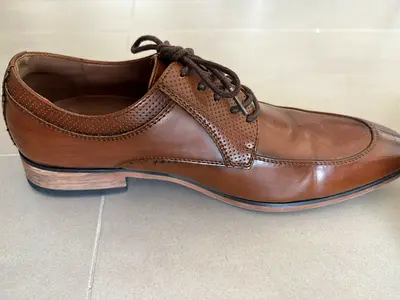 Tommy Hilfiger Mens Brown Dress Shoes (Sanoro) - Size 8.5 US