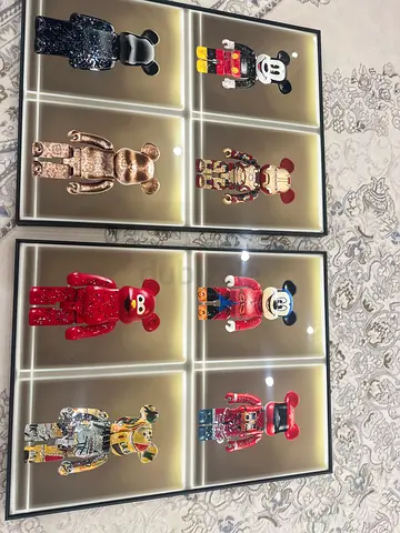 Luxury Bearbrick Style Wall Art Set