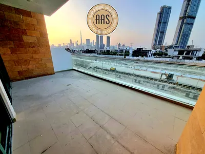 Huge 1BHK with a Terrace | Burj Khalifa View | Chiller Free | Call Now for Viewing