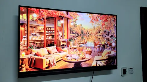 MASER 50-inch LED Smart TV, Wall-mounted