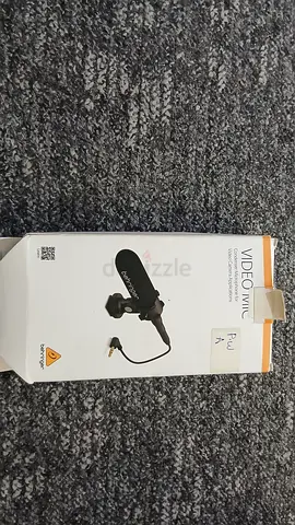 Behringer VideoMic condenser microphone - boxed, used