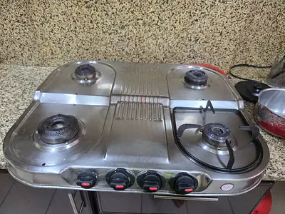 Prestige 4 Burner Gas Stove - Stainless Steel (Used)