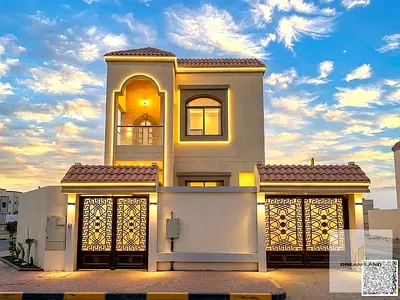 No down payment | Own a luxury villa in Al Helio 1, Ajman | 4 master bedrooms | Ready to move in wi
