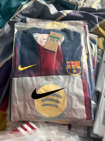 Brand new Barcelona Nike home football jersey (packaged)