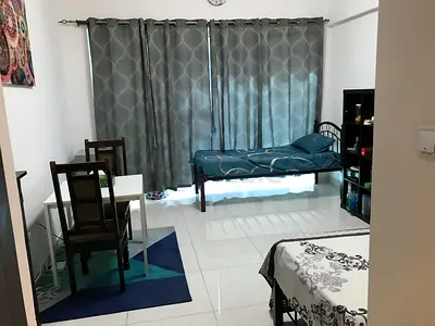 KARAMA near ADCB Metro Fully Furnished Executive Room for two