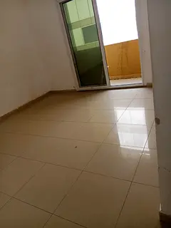 One bedroom apartment for rent in Al Khan Sharjah balcony bathroom spacious kitchen built in wardrob