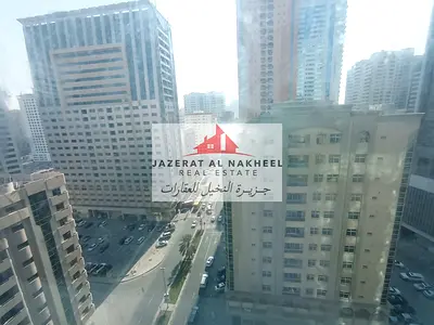 Two-bedroom apartment with a living room for rent on Al Taawun Street