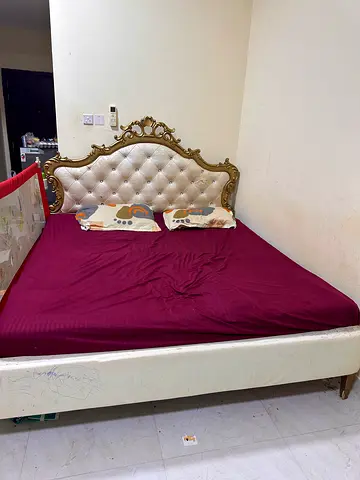 King size cot along with king size bed