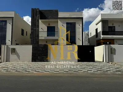 Villa in Al Zahia: Elegant Design, Spacious Yard, and Price Including Registration Fees Luxury Vill