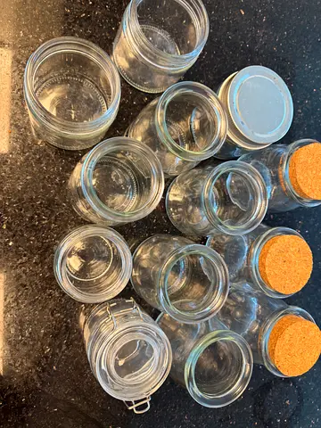 Glass Jar Collection