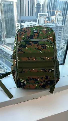 CAMOUFLAGE CAMERA BACKPACK