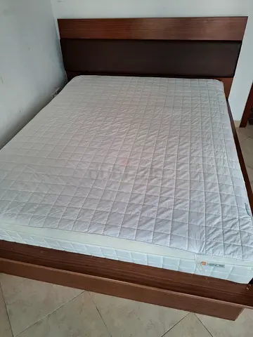 IKEA Double Bed with mattress- Good Condition