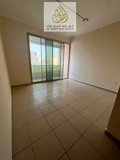 One bedroom apartment for rent in Sharjah Al Qulaya spacious balcony open view flexible payment