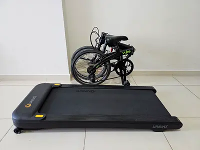 Folding Bike and Smart Treadmill