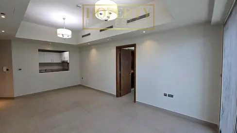 This 1-bedroom apartment for rent in Dune Residency, JVC District 17, offers a practical layout with an open-plan living and dining area. The home is