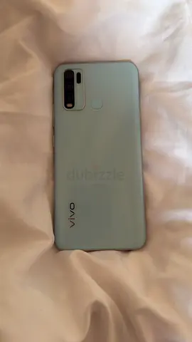 Vivo smartphone in good working condition (Used) - light blue, 3 cameras