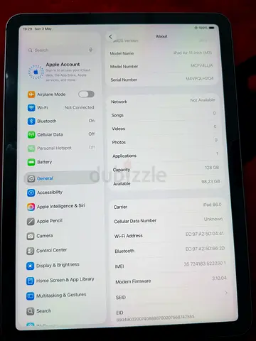 iPad Air 11-inch (M3)