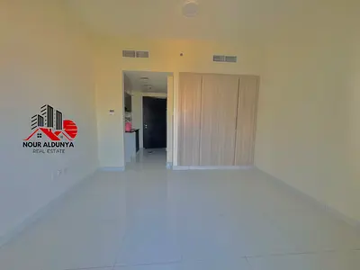( MONTHLY PAYMENTS )12 CHEQUES - SPACIOUS STUDIO WITH BALCONY AVAILABLE FOR FAMILY - RENT 38K - CAR PARKING + GYM FREE