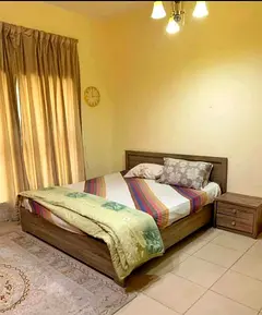 Room full furnished 24/7 AC chiller working only for family. ( 2 bathroom)