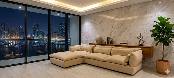 Marina Home feather 🪶 filled sofa