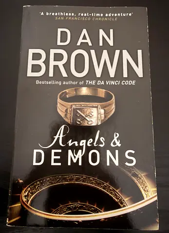 Angels  Demons by Dan Brown (paperback)