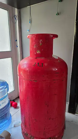 Used Red LPG Gas Cylinder - Large Size
