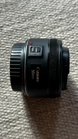 Canon EF 50mm f/1.8 Lens (Used) - Compact 50mm Prime