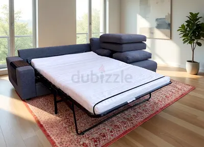 Ikea vimle L shape sofa bed with mattress
