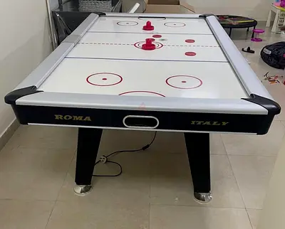 Full-size Air Hockey Table with Pucks and Pushers