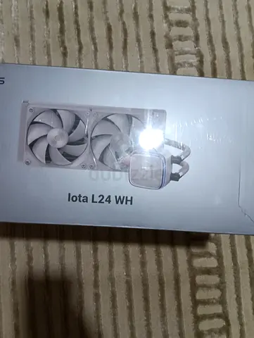 (Neogatioble)Iota L24 WH 240mm AIO Liquid CPU Cooler (White) - Brand New