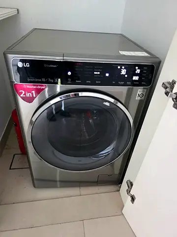 LG LATEST MODEL Direct drive 10 kg washer and 7 kg dryer touch screen by waqa