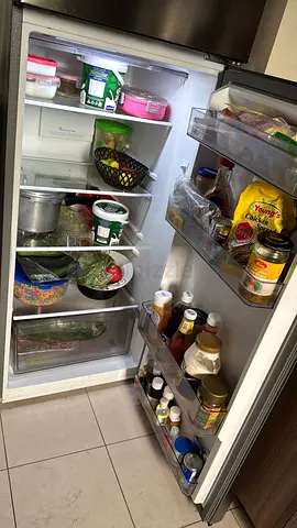 Two door Midea Refrigerator / Fridge — Working, Good Condition