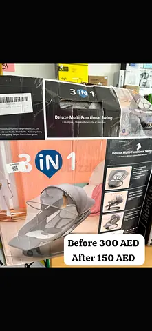 3-in-1 Deluxe Multi-Functional Baby Swing (Good Condition)