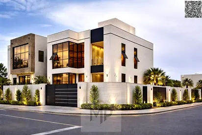 Corner unit with 4 rooms, prime location, just one minute from Sheikh Mohammed Bin Zayed Road