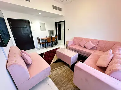 Furnished 1 Bedroom Apartment for Rent in Rashidiya 3 – Ajman | Brand New Furniture | Prime Location