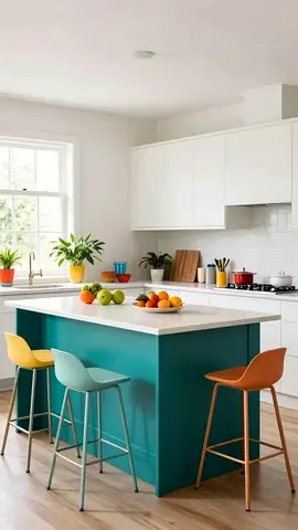 Modern kitchen island