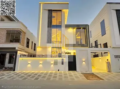 Receive your ready-to-move-in villa in Al Zahiyah, Ajman - very spacious interiors, hotel-style finishes, a bargain price, central air conditioning, f