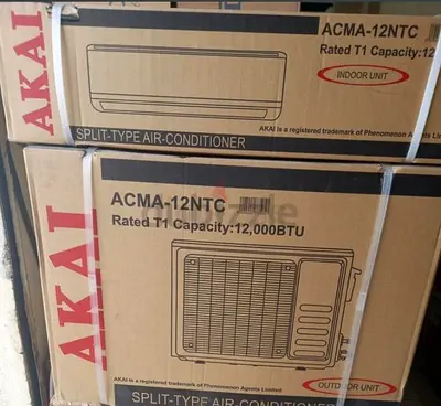 AKAI ACMA-12NTC 12,000 BTU Split-Type Air Conditioner - New in Box (Indoor  Outdoor Unit)