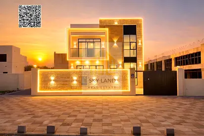 ارخص فيلا بمسبح في عجمان بسعر  شامل رسوم مع موقع قريب من الخدمات ة طريق محمد بن زايد ٣١١