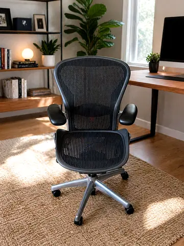 Herman Miller Steel Base Fully Adjustable 
The Most Comfortable Office Chair
Great for Back