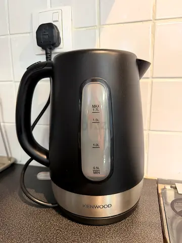 Kenwood Electric Kettle - 1.7L, Black (Good Working Condition)