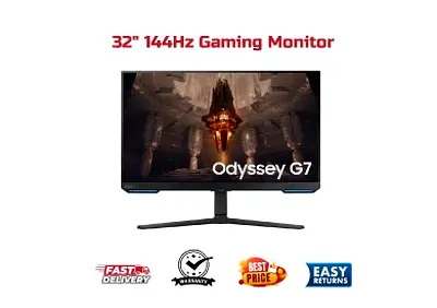 Samsung 32 inch Odyssey G7 4K UHD 144Hz Gaming Monitor